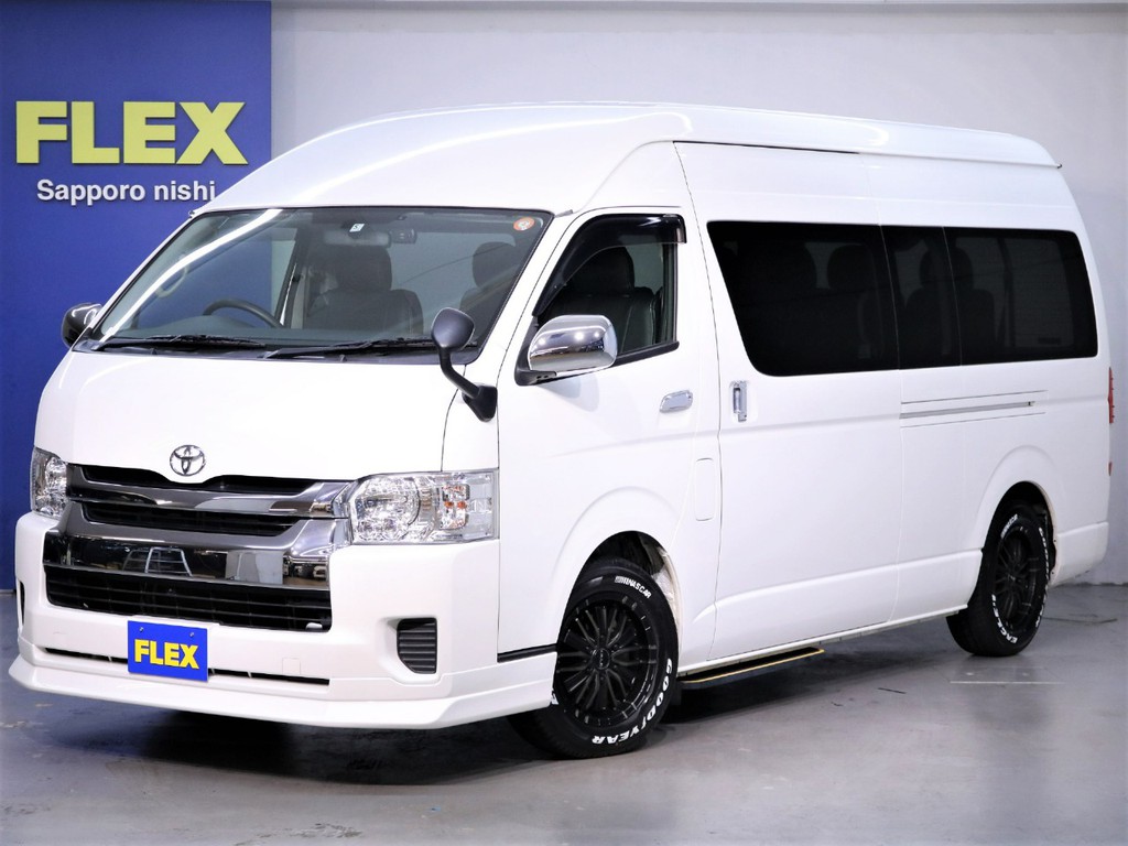 トヨタ ハイエース 2 7 グランドキャビン 4wd 車探しなら中古車 新車の専門店flex フレックス へ