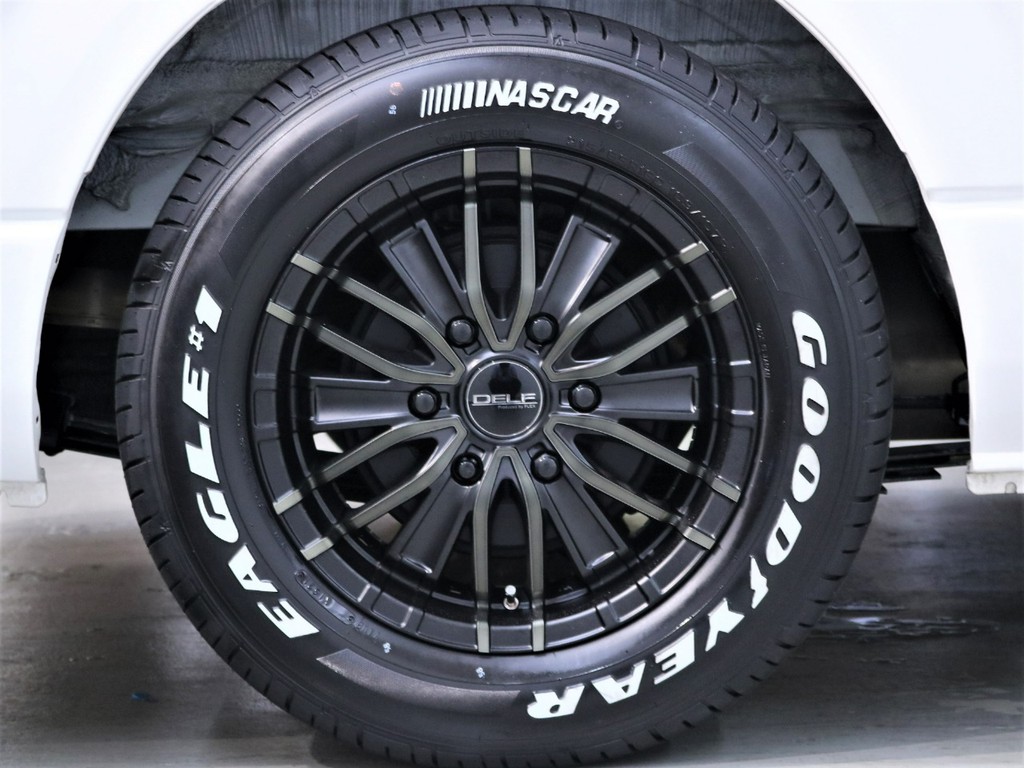 新品１６inch　ＭＦ０１　ＡＷ マットブラッククリア＆新品１６inchグッドイヤーナスカータイヤ！