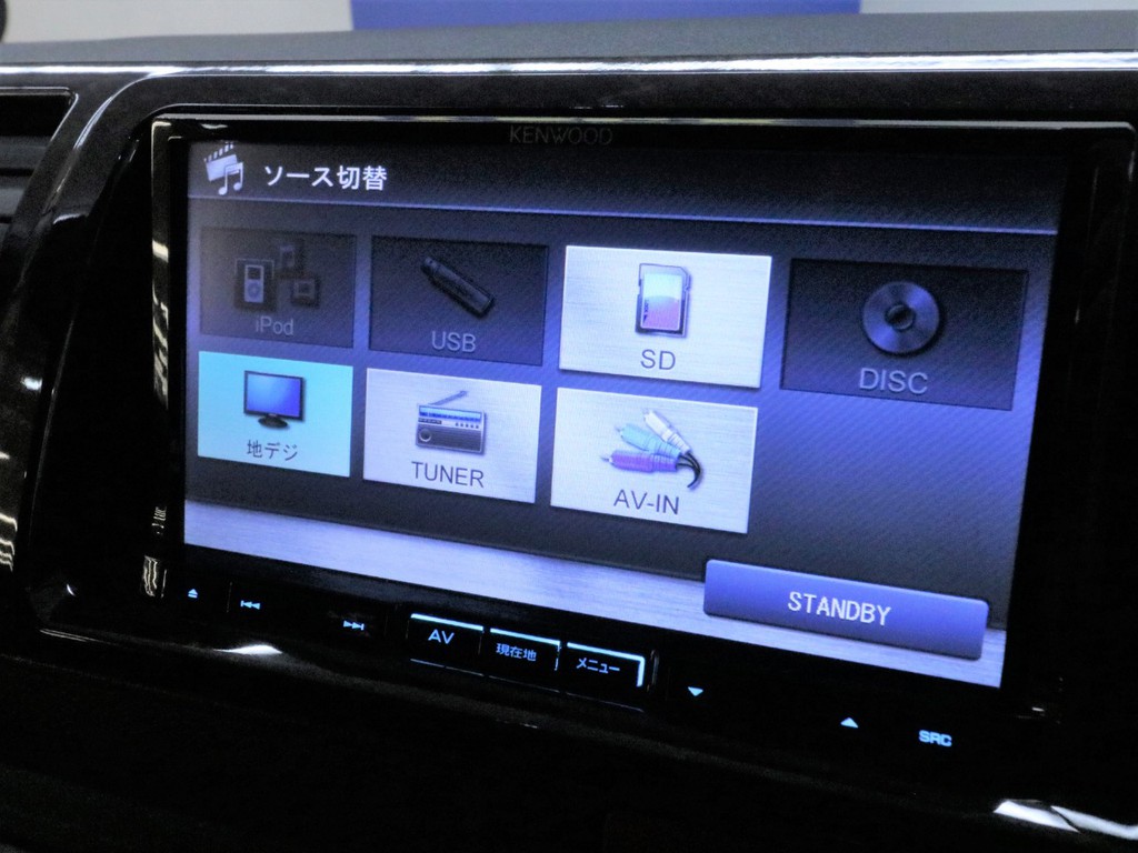 Kenwood製SDナビ　地デジTV！ETC＆バックカメラも装備しております！