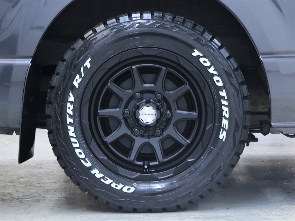 新品16inch マットヴァンスアルミホイール＆TOYOオープンカントリー！
