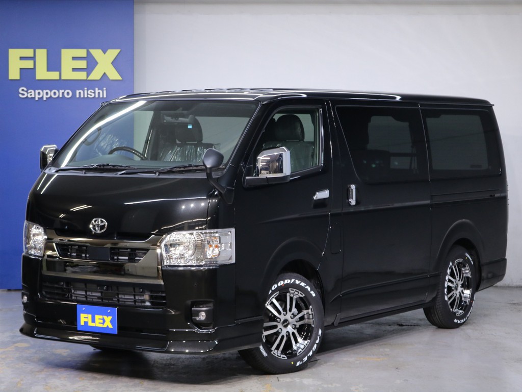 えりちん ハイエース　200系　ワイド　フラットテーブル　ロング　黒 えりちん ハイエース 200系 ワイド フラットテーブル ロング 黒