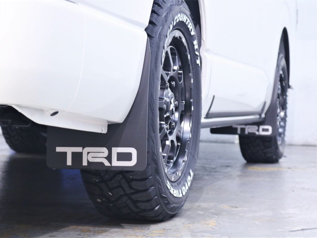 ＴＲＤマッドフラップ装着！