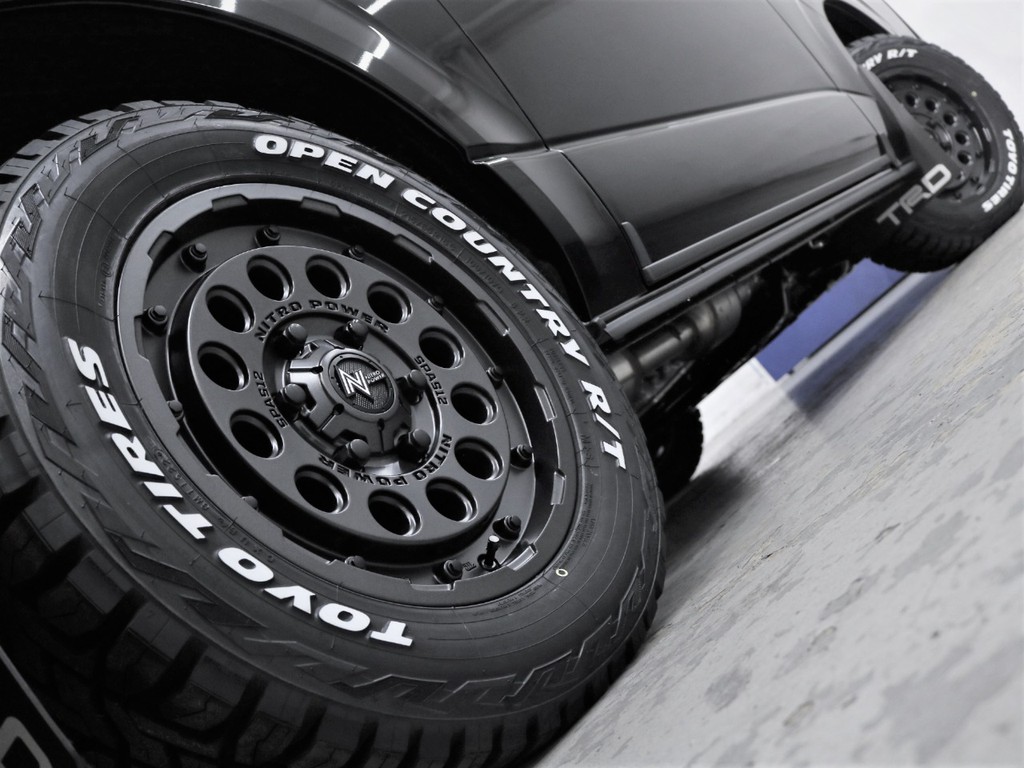１６inch H１２ショットガン（SHOTGUN）アルミホイール×１６inch オープンカントリータイヤ！