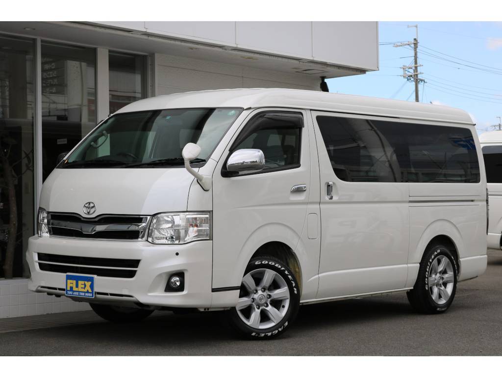 人気衰えずの３型ハイエースワゴンGL　４ＷＤ