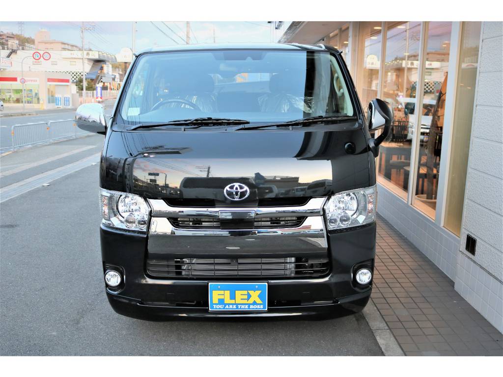 トヨタ　セーフティ　センス付きです！！　　　現行型ハイエース即納ＯＫです！！