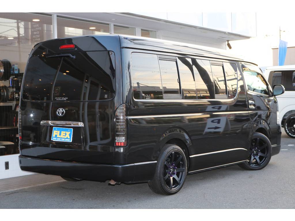 ２インチローダウンで見た目も良し！！　そして乗車しやすい高さとなっております！！