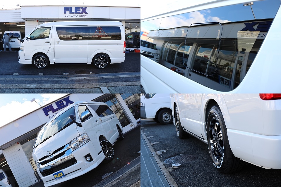 オリジナルフロントリップ！ＬＥＤヘッドライト！現車は大阪店にありますので、お求め＆お問い合わせは大阪店までお気軽にどうぞ！