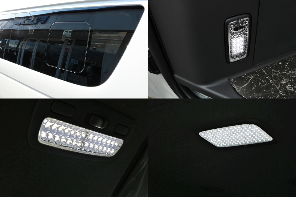 ＬＥＤルームランプ＆クリスタルレンズセット完備！追加カスタム＆仕様変更もＯＫ！現車は大阪店在庫ですので、お求め＆お問い合わせは大阪店までお願いします！