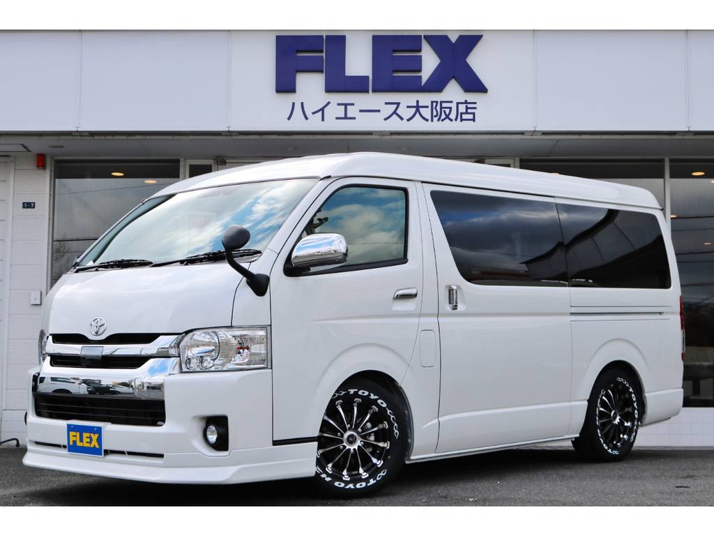 未登録新車！ワゴンＧＬ２ＷＤ！室内架装車「ラウンジ５」完成！他ボディーカラーや４ＷＤ車での制作も可能です！まずは大阪店にお問い合わせください。