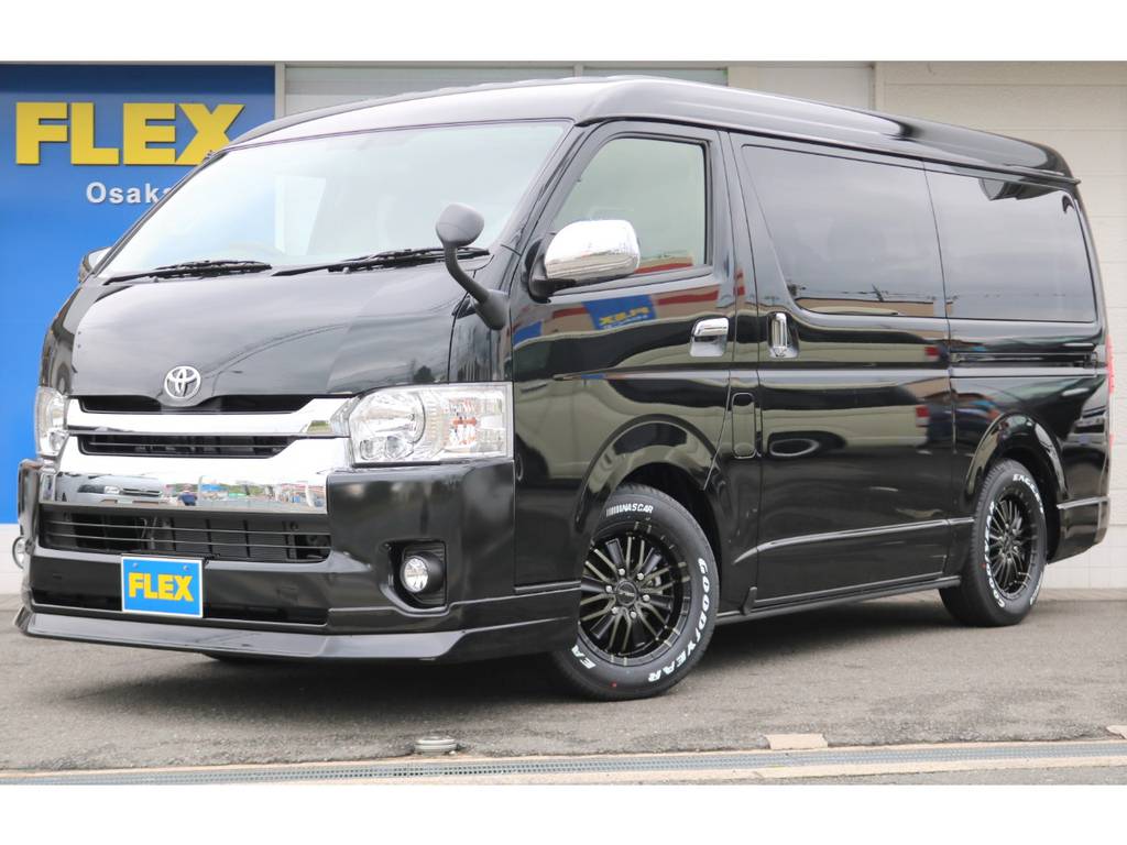 未登録新車ワゴンＧＬ　トヨタ車体特別架装車両「ファインテックツアラー」の４ＷＤ入庫です！