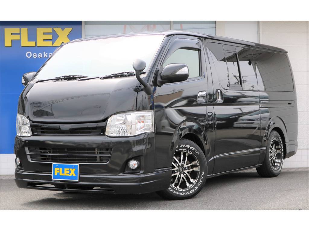 下取直販格安！Ⅲ型スーパーＧＬ２０００Ｇ２ＷＤブラックのカスタムてんこ盛り車です！