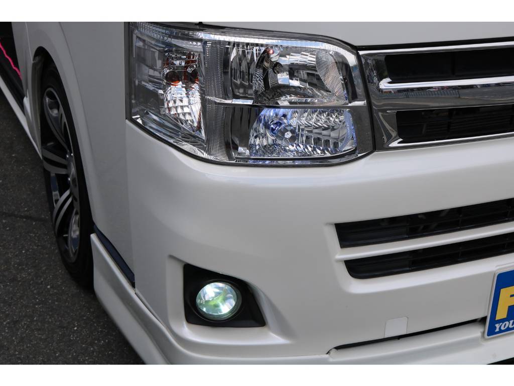 純正ＨＩＤヘッドライト！ＨＩＤフォグ！ＬＥＤポジションバルブ！