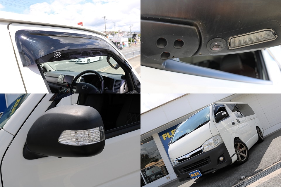 ドアバイザー！ＬＥＤルームランプ！ＬＥＤドアミラーウインカー！Ⅲ型フェイスチェンジ！
