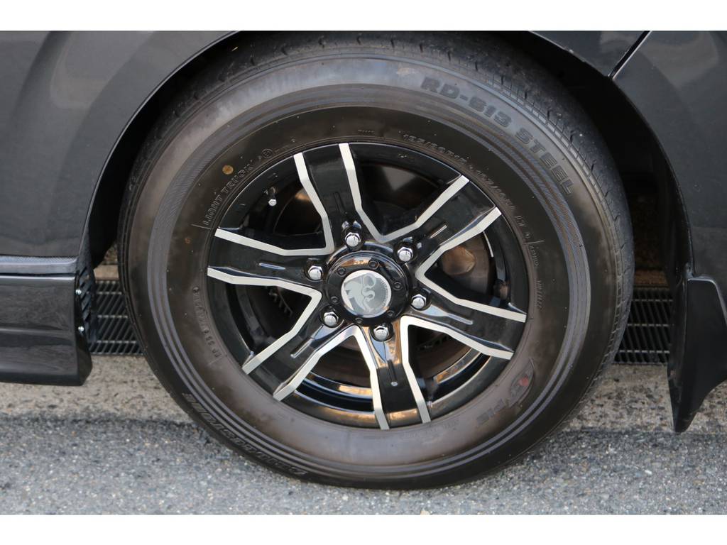 １５インチＡＷは車検対応品です！