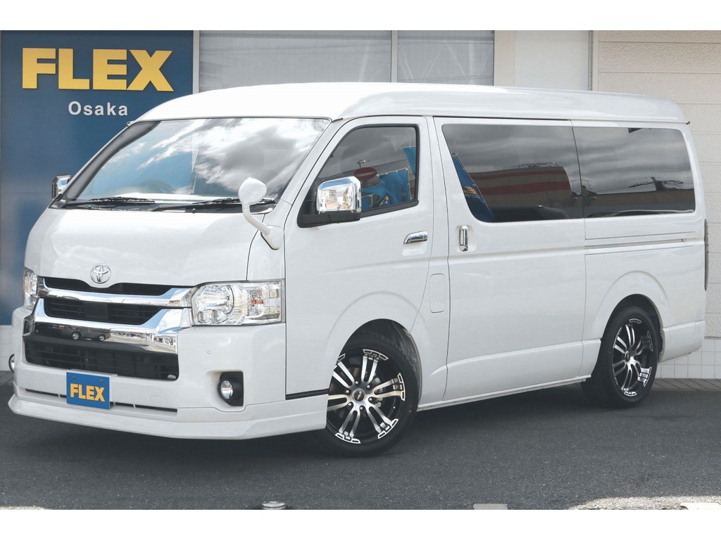 新車ハイエースワゴンＧＬ　10人乗りが完成しました！！