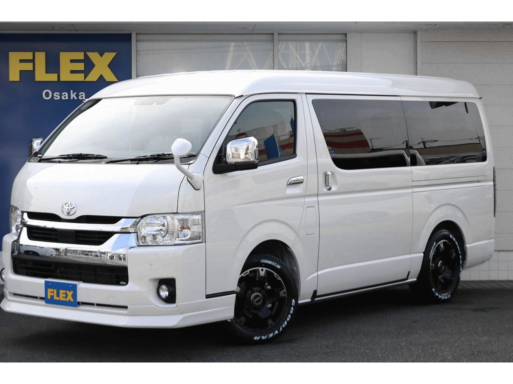 新車ハイエースワゴンＧＬ４ＷＤ　Ｖｅｒ１内装架装車両が完成致しました！！