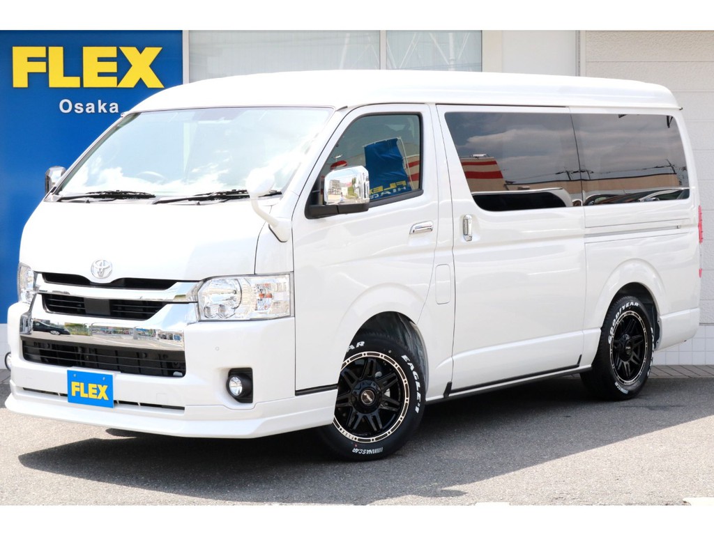 新車ハイエースワゴンＧＬ　４ＷＤ　大阪店オリジナルパッケージが完成致しました！！