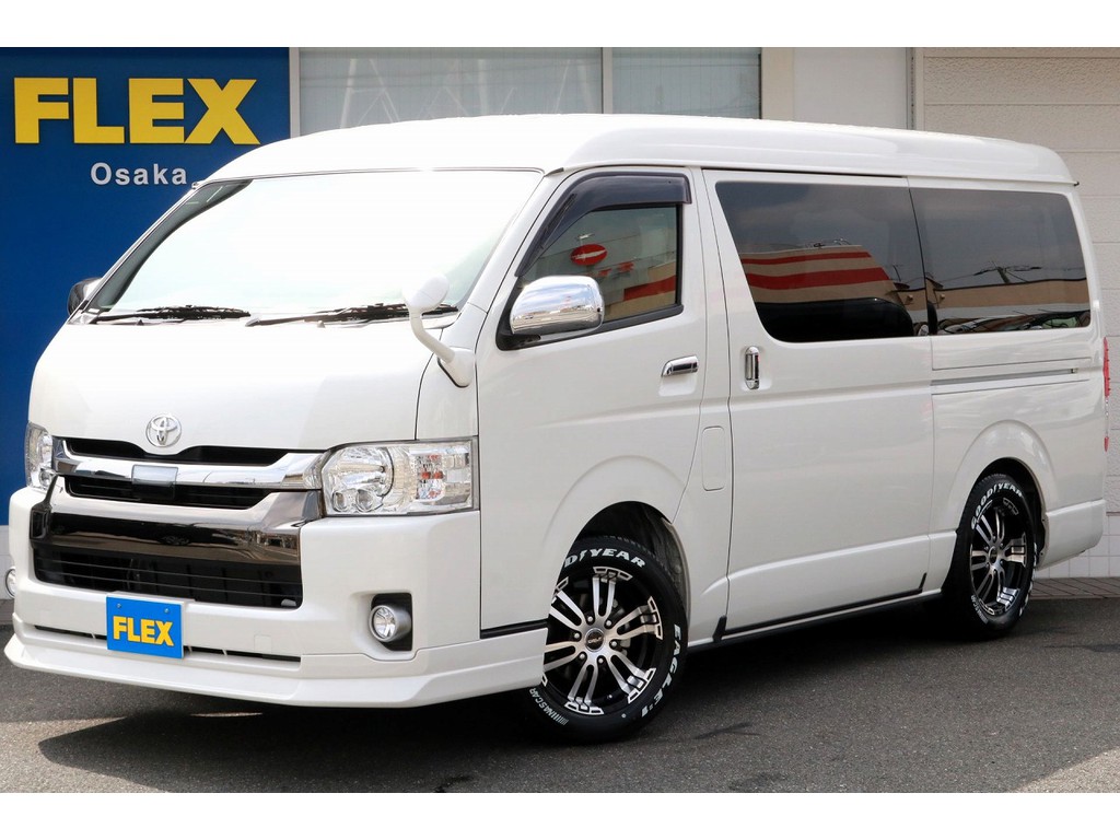 トヨタ ハイエースバン 2 7 スーパーgl 50thアニバーサリー リミテッド ワイド ミドルルーフ ロングボディ4wd 車探しなら中古車 新車の専門店flex フレックス へ