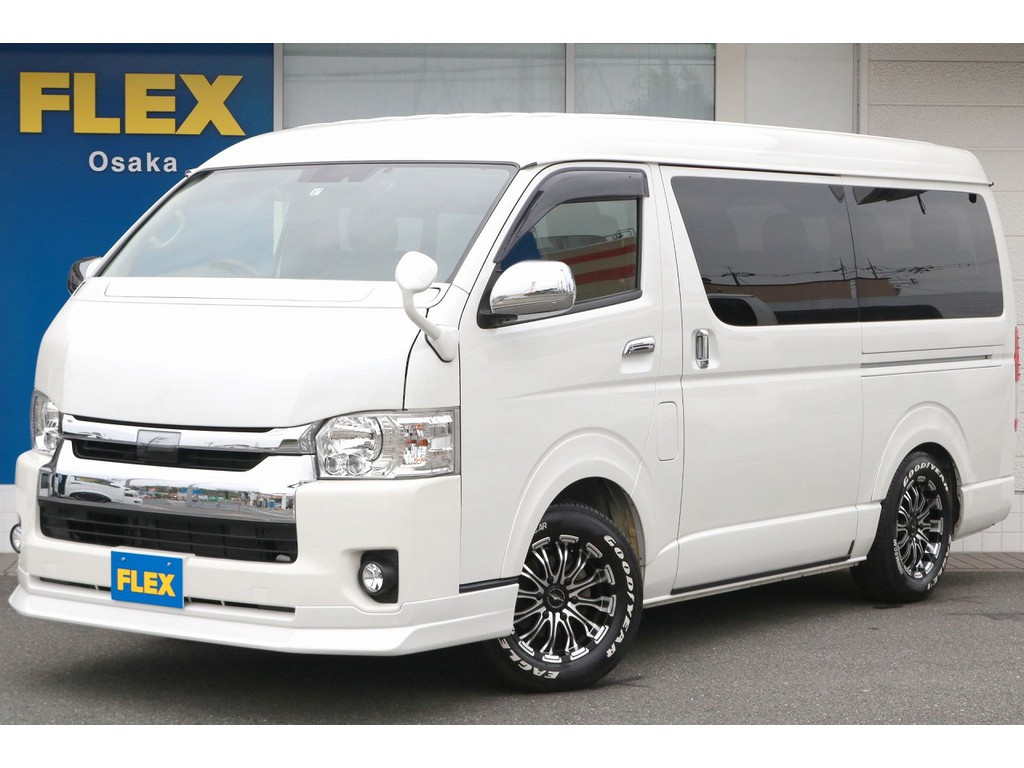 Ｈ３１年式ハイエース　ワゴン４ＷＤ　内外装フルカスタム車両が入庫致しました！！