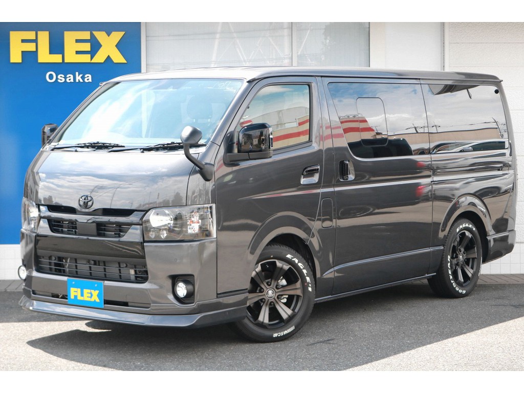 新車ハイエースバン　ダークプライムⅡ　ブラックエディションが完成いたしました！！