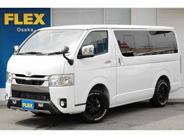 新車ハイエースバン　ダークプライムⅡ　ディーゼル２ＷＤのワイルドパッケージが完成いたしました！！