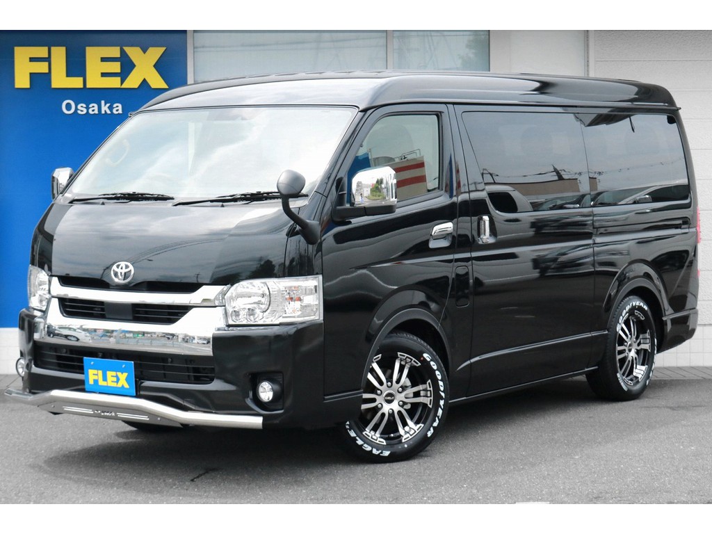 新車ハイエースワゴンＧＬ２ＷＤ　内外装古カスタム車両が完成いたしました！！