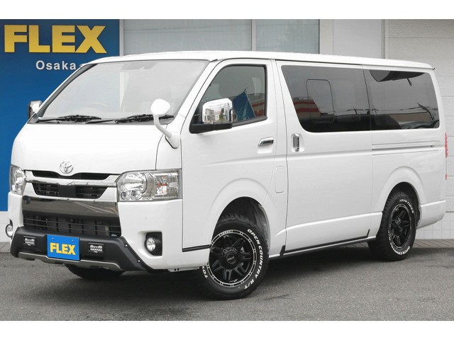 新車ハイエースバン　ダークプライム２　ディーゼル４ＷＤが完成いたしました！！
