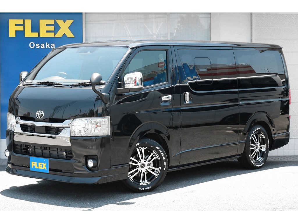 新車ハイエースバンダークプライムⅡ　ガソリン２ＷＤのカスタム車両が入庫致しました！！