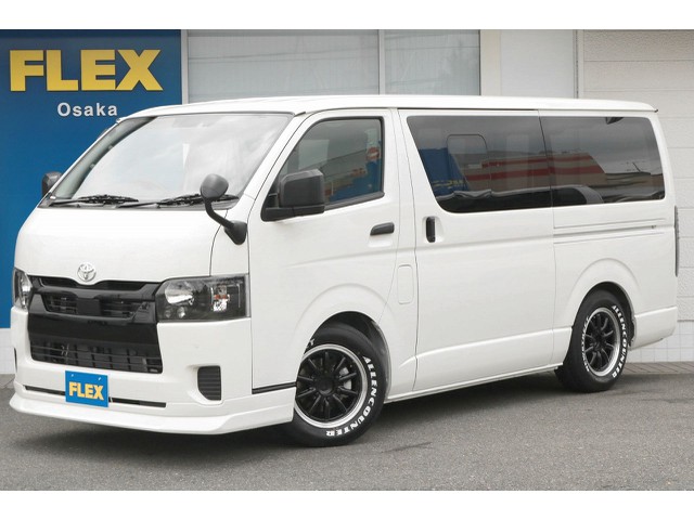新車ハイエースバン　ＤＸ　２８００ディーゼル２ＷＤ　かっこいいカスタムの車両が完成致しました！！