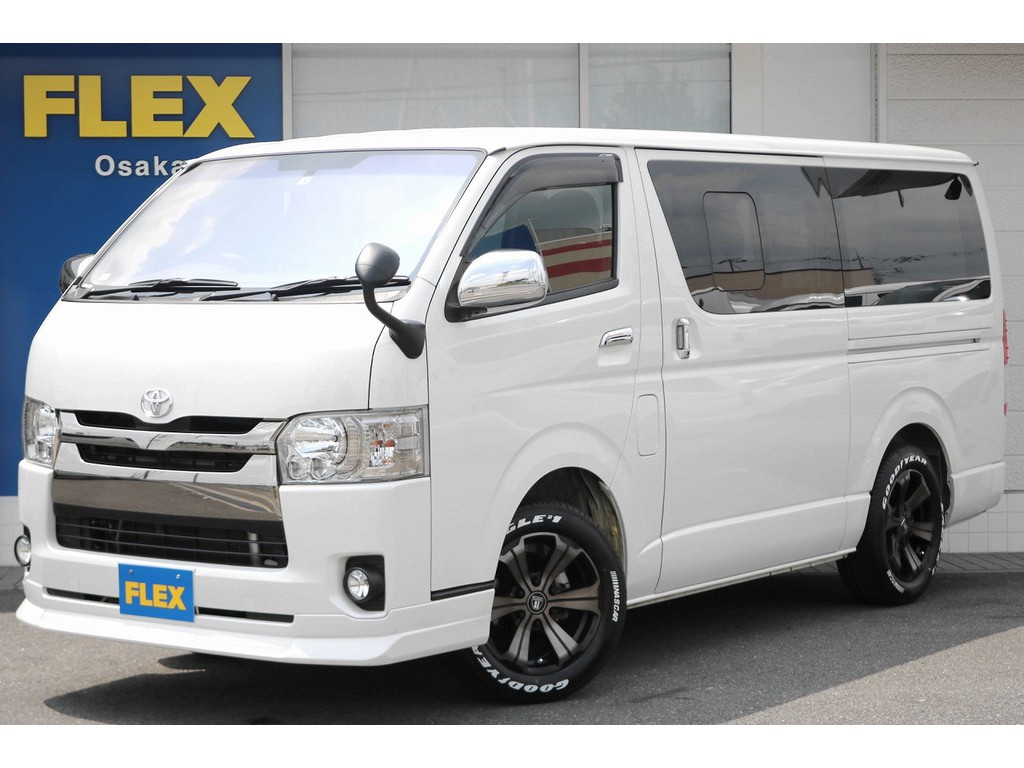 Ｈ２９年式ハイエースバン　ダークプライム　ディーゼル２ＷＤが入庫致しました！！