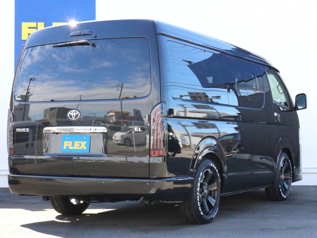 ハイエースの事なら専門店のＦＬＥＸハイエース神戸店へ！　新車中古車販売は勿論、経費が使えるリースやローンを使った販売など新たなハイエースライフを始めるお手伝いを致します！