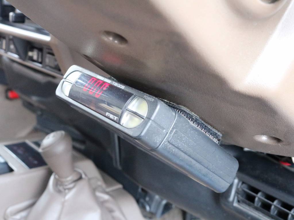 クルマに優しいターボタイマーも装備しております。
