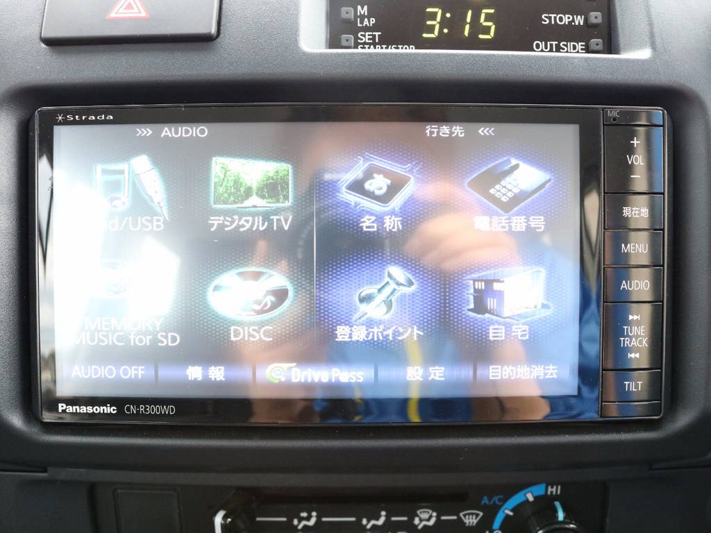 StradaのSDナビゲーション装着済みです。