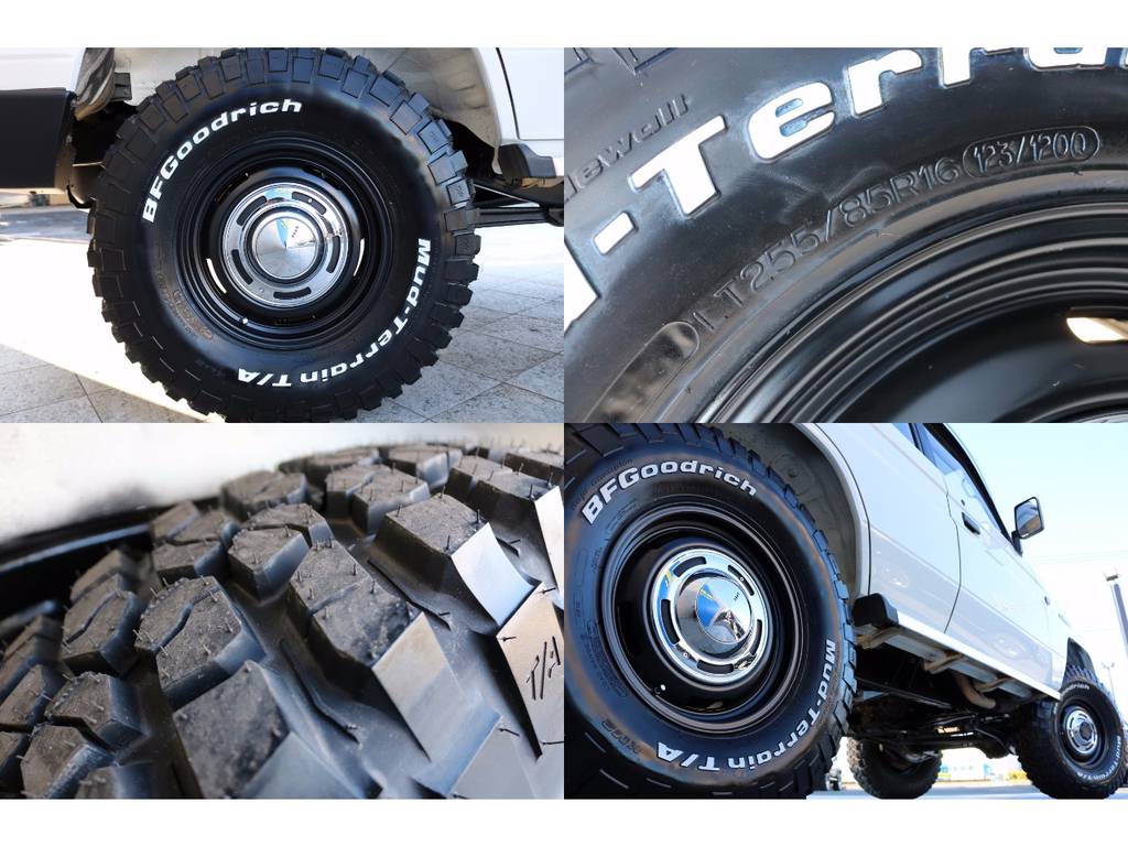 新品ＤＥＡＮクロスカントリー１６インチＡＷ＆ＢＦ２５５ＭＴタイヤ！