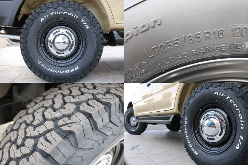 新品ＤＥＡＮクロスカントリー１６インチＡＷ＆ＢＦ２３５ＡＴタイヤ！