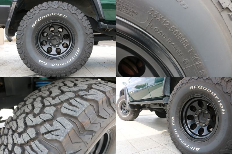 ジムラインの１５インチAW＆BFG33×12.50ATタイヤ！