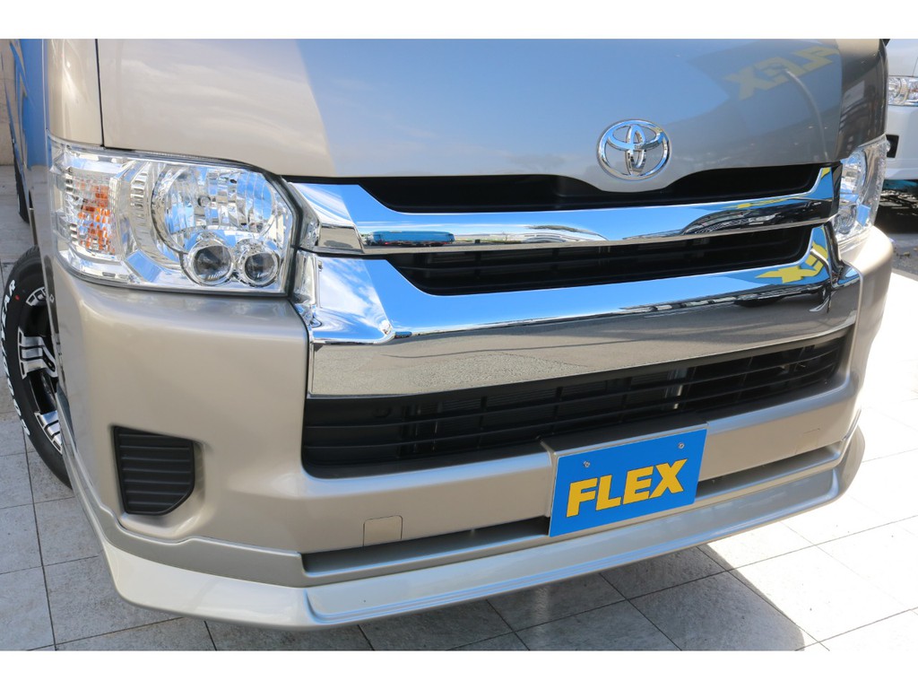 FLEXオリジナルフロントリップスポイラー！ボディ同色塗装済み！