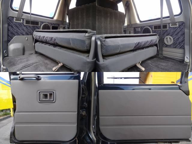 荷室側面、リアゲート内張りもこの通り、気になる傷等もございません。