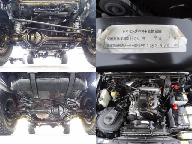 エンジン、下回りの状態もGOODです！！嬉しいタイミングベルトも交換済み♪♪