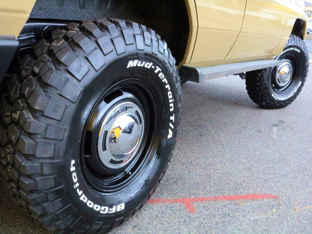 新品DEAN１６インチフルクロスカントリー＆BFグッドリッチ255/85R16　KM2