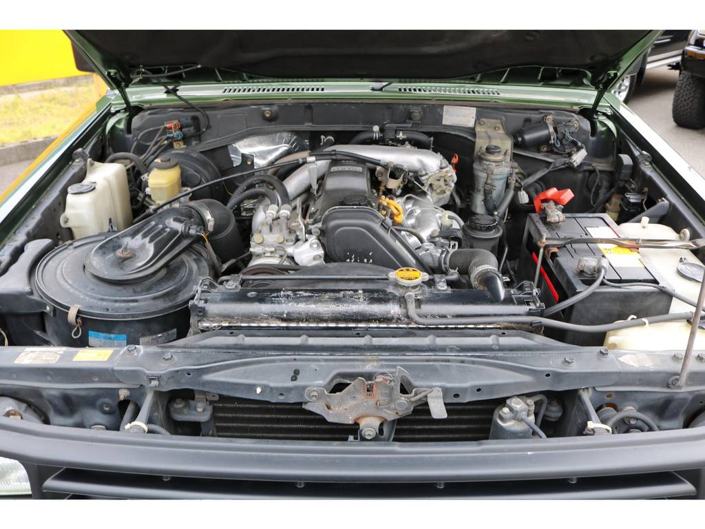 １ＫＺエンジン搭載☆３０００ｃｃのディーゼルターボは快適なドライブをサポートしてくれます☆