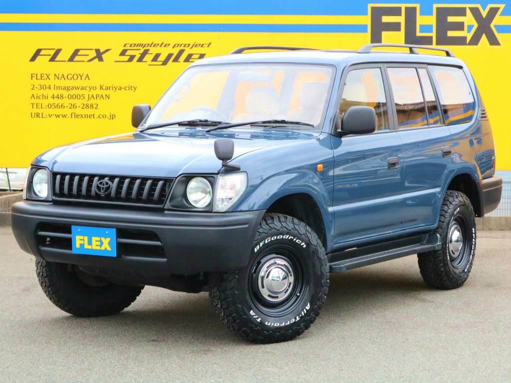 ９５プラド後期型丸目換装クラシックコンプリート！！走行距離は驚きの７万ＫＭ台の素晴らしい一台です！！