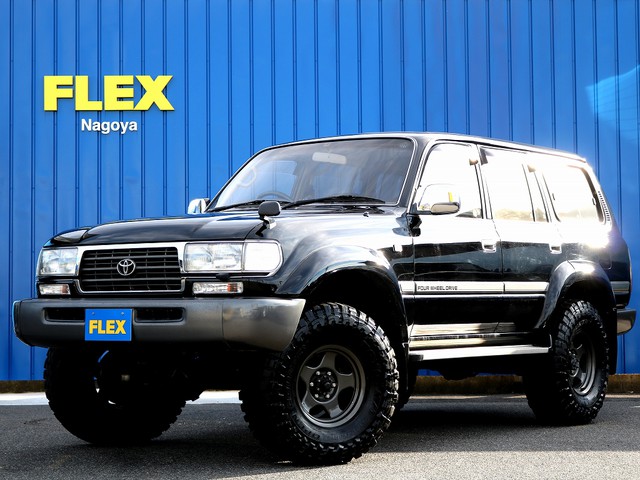 ランドクルーザー80　VX　希少最終202ブラック　ガソリン5速MT　3インチリフトアップ車のご案内です！！