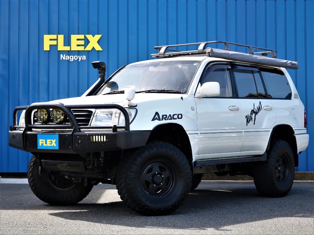 ランドクルーザー100 4.7 VXリミテッド　大迫力の6インチリフトアップ車のご案内です！