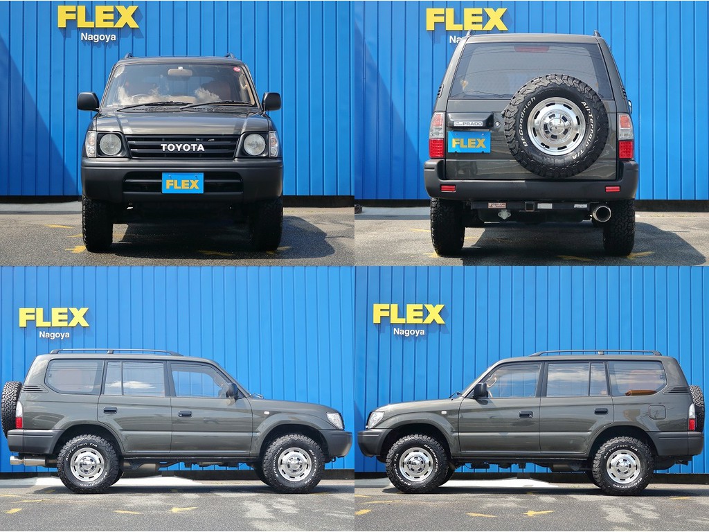 純正車高＆ルーフレール付きの高さが191CMとなります。大型ショッピングモール等の立体駐車場でも上にぶつかるかのご心配はいりません！