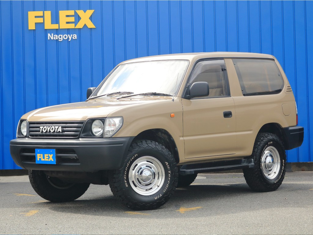 平成14年式　希少90ショート　ベージュオールペイント　走行13.8万キロ　丸目換装　ナローボディ換装　TOYOTAグリル　フレックスオリジナルカスタム車のご案内です！