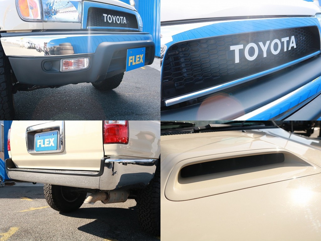 TOYOTAグリル、USバンパーとクラシックスタイルに作り込んでいます♪
