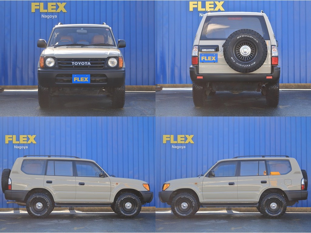 純正車高＆ルーフレール付きの高さが191CMとなります。大型ショッピングモール等の立体駐車場でも上にぶつかるかのご心配はいりません！