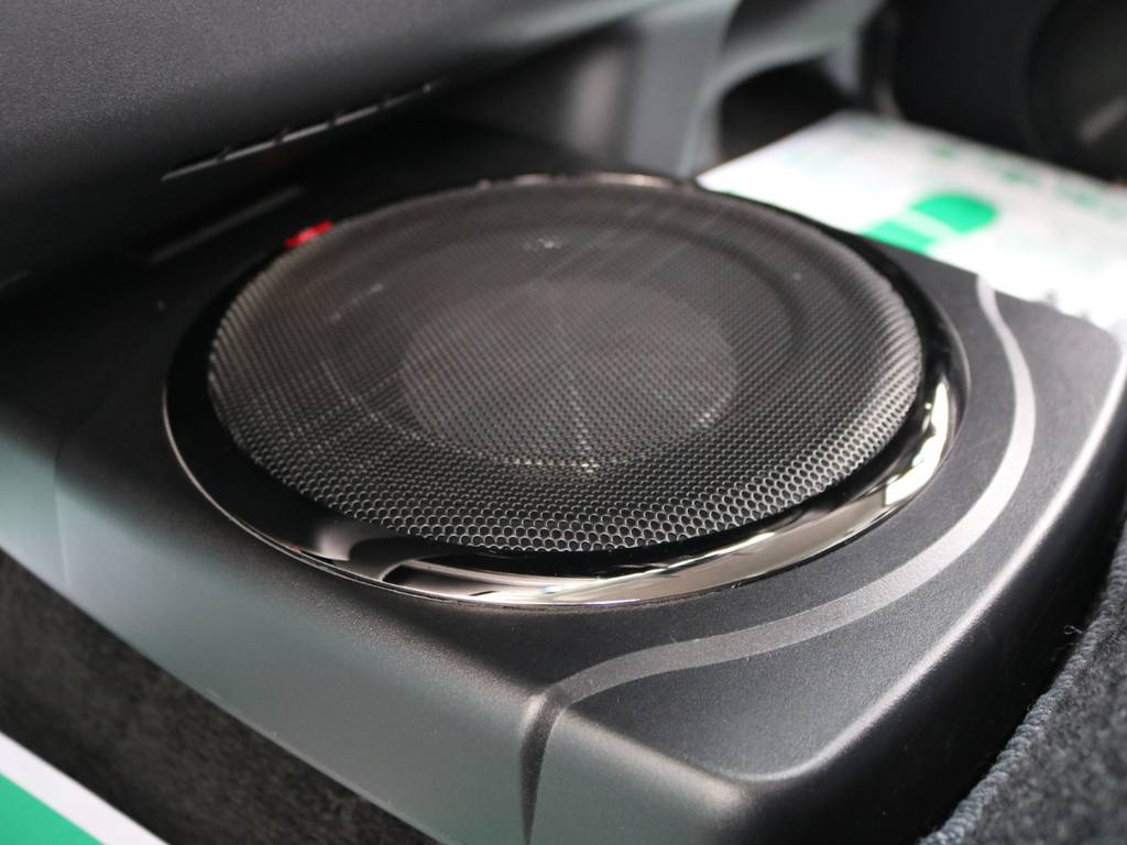 サブウーファー！各所スピーカー変更で音へのこだわりも見せてみました！
