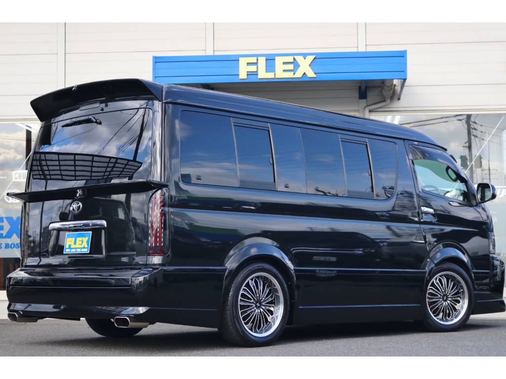 ローダウン！前後薄型バンプストップラバー！パワースライドドアも完備！